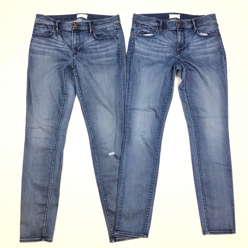 Lou & Grey Women's Skinny Jeans Sz 28 - Lot of 2